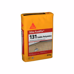 Sika - Sable polymère pour remplissage de joints de pavés et dalles FastFix 131 - Ton sable - 20kg