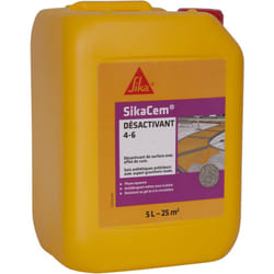 Sika - Désactivant de surface Cem - 4-6 - 5L