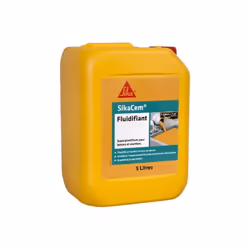 Description générale Superlastifiant haut réducteur d'eau SIKA SikaCem Fluidifiant - 5L est un superplastifiant conçu pour am ...