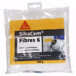 Fibres micro-synthétiques / Fibres Micro Synthétique Sikacem Fibres - Fibres micro-synthétiques pour bétons et mortiers