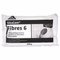 Fibres micro-synthétiques / Fibres Micro Synthétique Sikacem Fibres - Fibres micro-synthétiques pour bétons et mortiers