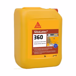 Description générale La résine d'accrochage SIKA SikaLatex 360 - 5L est une résine synthétique conçue pour améliorer l'adhére ...