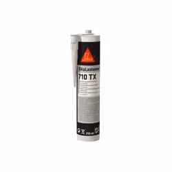Description générale Colle mastic butyle - SIKA - SikaLastomer 710TX - Noir - 310 ml est un mastic pâteux à base de butyle, c ...