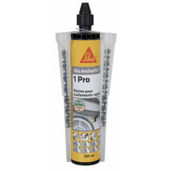 Résine De Scellement Chimique Rapide Sika Anchorfix 1+ - Ton pierre 0,3 l
