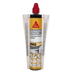 AnchorFix01 Evolution Scellement chimique 300ml Couleur: Ton pierre - Sika