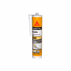 Présentation : Ce mastic colle SIKA Sikaflex 143 Rapide - Blanc - 290ml une colle mono composante pour le bâtiment. A prise r ...
