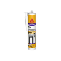 Mastic colle bois Sikaflex - 146 SIKA blanc, 410 g