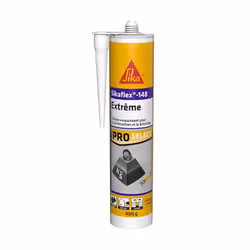Sikaflex 141 PVC blanc, cartouche de 380g SIKA référence 68240036. Type de produit: Mastic-colle souple blanc spécial PVC. De ...