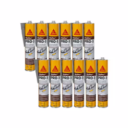 Présentation : Ce mastic autonivelant SIKA Sikaflex PRO 3 - Gris béton - 300ml est développé pour des opérations de calfeutre ...