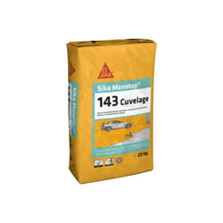 Sika - Revêtement d'imperméabilisation MonoTop-143 Cuvelage - 25 kg - Gris ciment