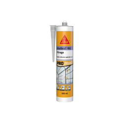 Sika - Mastic élastique silicone seal-162 Vitrage - Translucide - 300ml