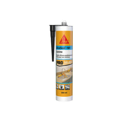 Sika - Mastic silicone seal-181 Cuisine - Noir - 300ml