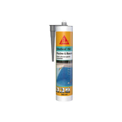 Mastic silicone Sika Sika seal - 163 Piscine & Bassin - Gris - 300ml