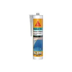 Mastic silicone Sika Sika seal - 163 Piscine & Bassin - Transparent - 300ml