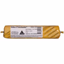 Description générale La recharge de mastic-colle souple SIKA Sika Fixotuile - Terre cuite - Recharge 400ml est idéale pour fi ...