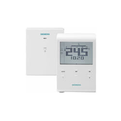 Siemens - Thermostat ambiance radio à piles : RDE100.1RFS