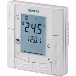 Description générale Pour la régulation d'une installation avec plancher chauffant électrique, le thermostat RDE410/EH est co ...