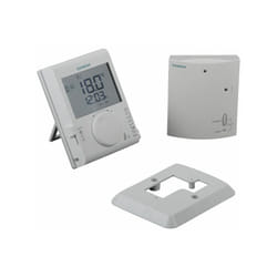 Siemens - Thermostat ambiance lcd journalier radio : RDJ100RF/SET