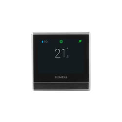 Siemens RDS110 thermostat WLAN Noir