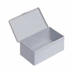 description La boîte à charnière pratique est fabriquée en polypropylène indéformable. La série comprend au total cinq taille ...