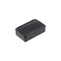 Bac à charnière esd Alutec 1308.030 (l x h x p) 136 x 87 x 35 mm noir 1 pc(s)
