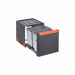 Franke Cube 40, 28 L, Rectangulaire, Noir, 355 mm, 407 mm, 348 mm