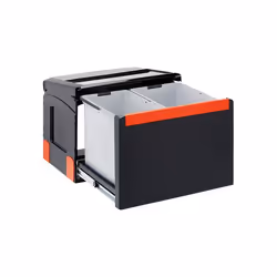 Franke Cube 50, 32 L, Rectangulaire, Noir, 438 mm, 330 mm, 345 mm