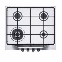 Franke FHTL 604 3G TC XL E, Argent, Intégré, Gaz, 4 zone(s), 4 zone(s), Régulier