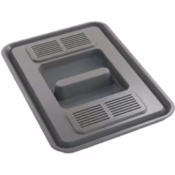 Couvercle de rechange pour bac de 8 l Avec filtre à charbon actif Compatible avec : Garbo 50-3, Garbo 60-3, Garbo 60-4