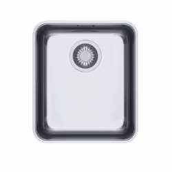 Franke ANX 110-34, Evier à poser, Carré, Acier inoxydable, Acier inoxydable, 1 bols, Carré