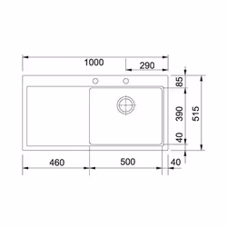 Franke MTG 611 Fragranite