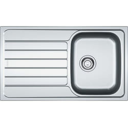 Franke - Evier à encastrer 45cm inox avec siphon 005665