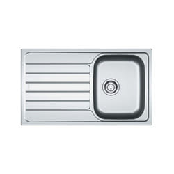 Franke - Evier à encastrer 45cm inox avec siphon 006099