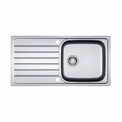 Franke SKL 611-100, Acier inoxydable, Acier inoxydable, 1 bols, 450 x 420 mm, 16 cm, 1000 mm