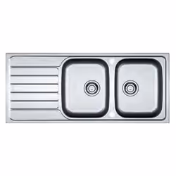 Franke SKL 621, Acier inoxydable, Acier inoxydable, 2 bols, 340 x 420 mm, 16 cm, 340 x 420 mm