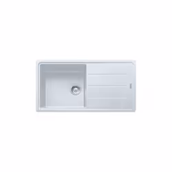 Franke Boston BFG 611-97, Blanc, 1 bols, 450 x 420 mm, 20 cm, Droite, 970 mm