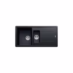 Franke Boston BFG 651, Noir, 2 bols, 340 x 420 mm, 20 cm, 150 x 290 mm, 10 cm