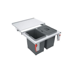 Franke Sorter Garbo 60-2 36 L 2 Nombre de paniers Gris