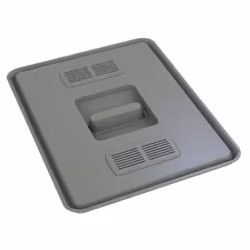 Couvercle de rechange pour bac de 18 l Avec filtre à charbon actif Compatible avec : Garbo 45-2, Garbo 60-2, Garbo 60-3