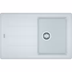 Dimensions : 780 × 500 mm Découpe : 760 × 480 mm (rayon 20 mm) Évier : 340 × 420 × 200 mm Sous-meuble : à partir de 450 mm Fi ...