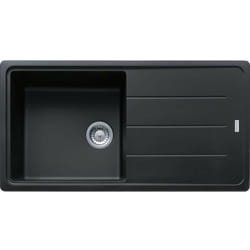 Franke - Basis - Évier en granite bfg 611, 97x50 cm, onyx 114.0285.305