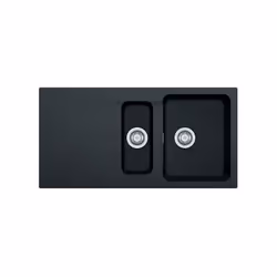 Description générale Évier en tectonite OID 651 avec égouttoir réversible, idéal pour une installation encastrée. Conçu en Te ...