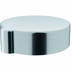 Bouton rotatif pour la commande de la bonde à panier MRG conception : inox pour un trou de 35 mm de diamètre convient aux évi ...