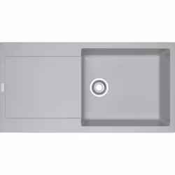 Franke Maris MRG 611-97/49, Evier à poser, Rectangulaire, Fragranite, Aluminium, 1 bols, Rectangulaire