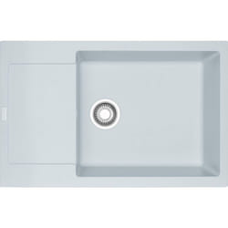 Franke - Maris - Évier en fragranit mrg 611-78 bb, 78x50 cm, blanc artic 114.0363.186