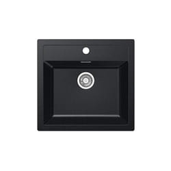 Sirius SID610 évier encastrable carbone noir 56 cm NB-87516 - Franke