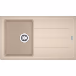 Franke Boston BFG 611-86, Evier à poser, Rectangulaire, Fragranite, Avoine, 1 bols, Rectangulaire