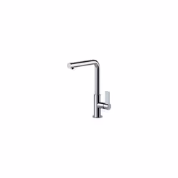 Franke Neptune Evo, Standard, Chrome, Poignées de levier, Unique, Type L, Vitrocéramique