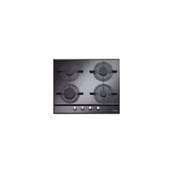 Franke Crystal FHCR 604 4G HE BK C, Noir, Intégré, 60 cm, Gaz, Verre, 4 zone(s)