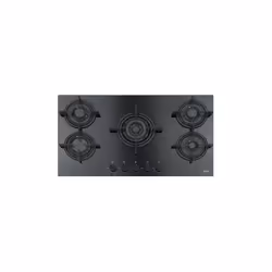 Franke Crystal FHCR 905 4G TC HE BK C, Noir, Intégré, 90 cm, Gaz, Verre, 5 zone(s)